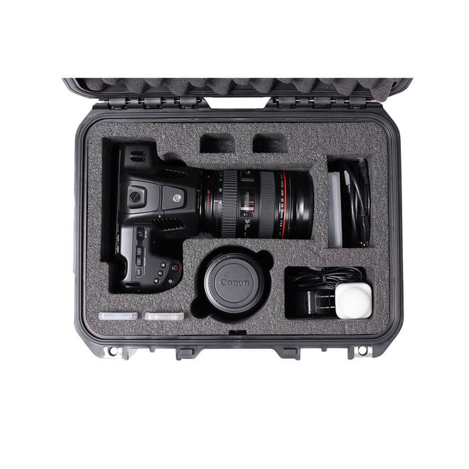 SKB - iSeries 3i-1309-6 - Wasserdichter Koffer - Schwarz - Blackmagic Design Pocket Cinema Camera 6K Pro Einlage