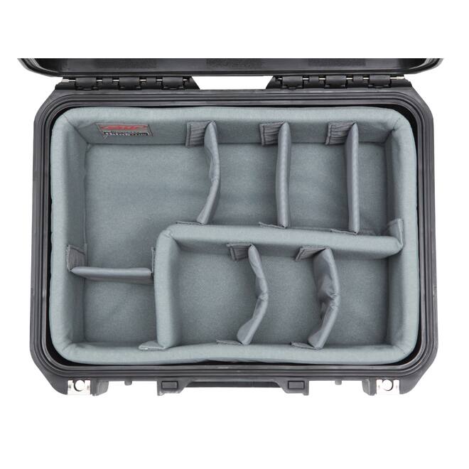 SKB - iSeries 3i-1309-6 - Wasserdichter Koffer - Schwarz - Think Tank Trennwände