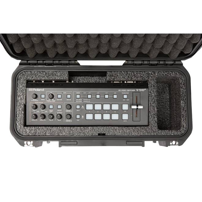 SKB - iSeries 3i-1706-6 - Wasserdichter Koffer - Schwarz - Roland V-1HD+ Video Switcher Einlage