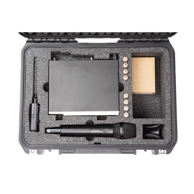 SKB - iSeries 1711-6 - Wasserdichter Koffer - Schwarz - Sennheiser EW Einlage