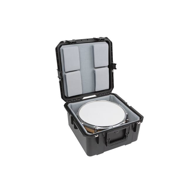 SKB - iSeries 3i-1717-10 - Wasserdichter Koffer - Schwarz - Einzel Snare mit Gepolstertem Futter und Nylex-beschichteten Schaumstoffpolstern
