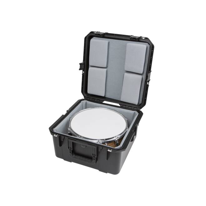 SKB - iSeries 3i-1717-10 - Wasserdichter Koffer - Schwarz - Einzel Snare mit Gepolstertem Futter und Nylex-beschichteten Schaumstoffpolstern