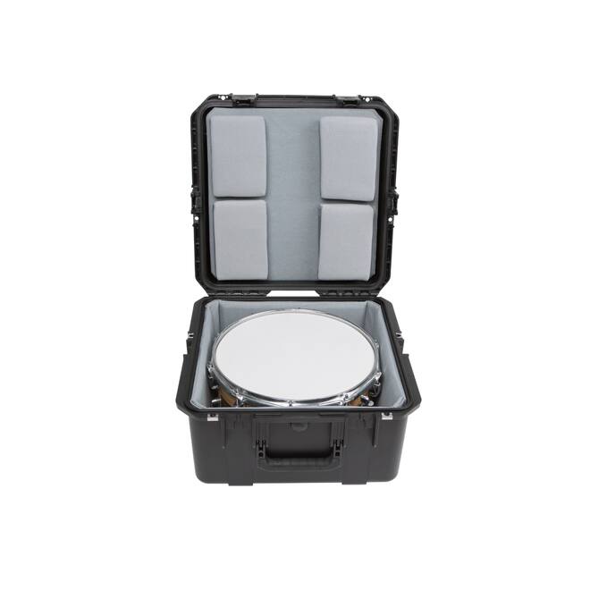SKB - iSeries 3i-1717-10 - Wasserdichter Koffer - Schwarz - Einzel Snare mit Gepolstertem Futter und Nylex-beschichteten Schaumstoffpolstern