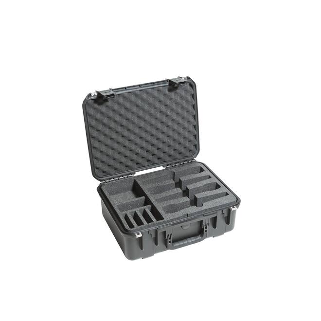 SKB - iSeries 3i-1813-7 - Wasserdichter Koffer - Schwarz - Acht Drahtlose Mikrofone Einlage