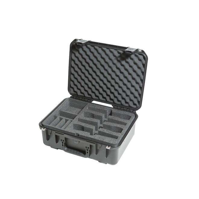 SKB - iSeries 3i-1813-7 - Wasserdichter Koffer - Schwarz - Acht Drahtlose Mikrofone Einlage