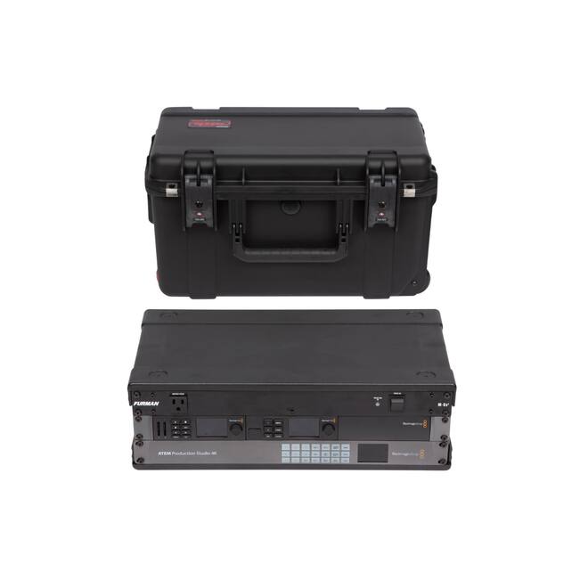 SKB - iSeries 2011-10 - Wasserdichter Koffer - Schwarz - Herausnehmbares 3U Tiefes Rack