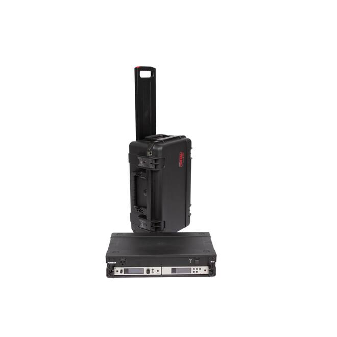 SKB - iSeries 2011-7 - Wasserdichter Koffer - Schwarz - Herausnehmbares 2U Tiefes Rack