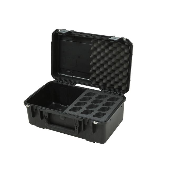 SKB - iSeries 3i-2011-8 - Wasserdichter Koffer - Schwarz - Zwölf Mikrofone Einlage