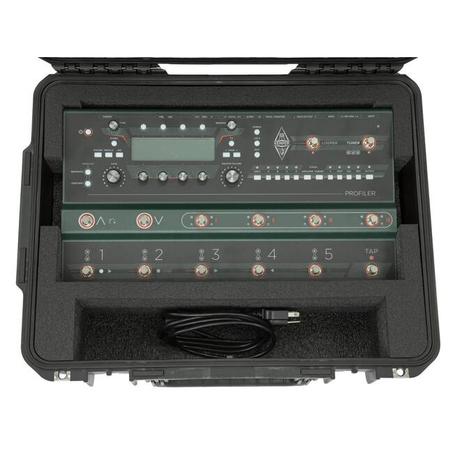 SKB - iSeries 3i-2015-7 - Wasserdichter Koffer - Schwarz - Kemper Profiler Stage Pedalboard Einlage