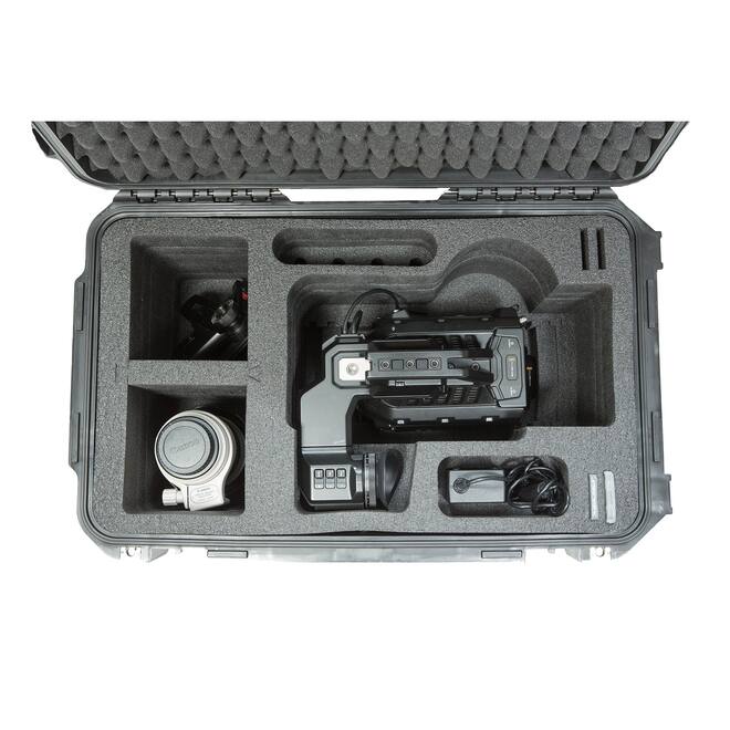 SKB - iSeries 3i-2213-12 - Wasserdichter Koffer - Schwarz - BlackMagic URSA Mini Kamera Einlage