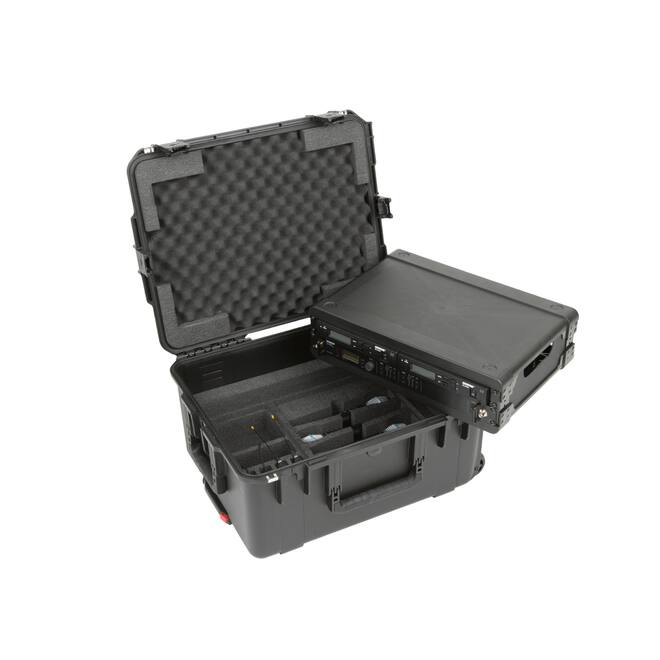 SKB - iSeries 3i-2217-10 - Wasserdichter Koffer - Schwarz - Drahtloses Mikrofon Fly Rack 2U