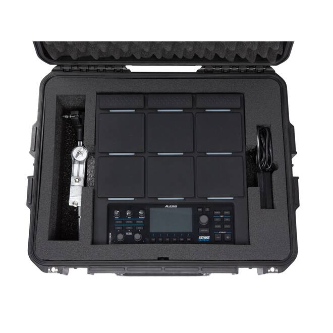 SKB - iSeries 3i-2217-8 - Wasserdichter Koffer - Schwarz - Alesis Strike Multipad Einlage