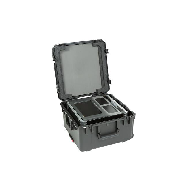 SKB - iSeries 2222-12 - Wasserdichter Koffer - Schwarz - Herausnehmbares 10U Tiefes Rack