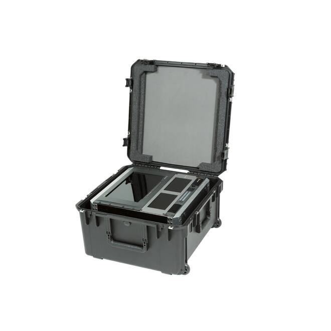 SKB - iSeries 2222-12 - Wasserdichter Koffer - Schwarz - Herausnehmbares 10U Tiefes Rack