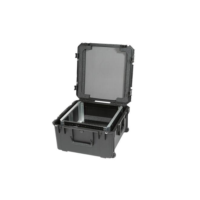 SKB - iSeries 2222-12 - Wasserdichter Koffer - Schwarz - Herausnehmbares 10U Tiefes Rack