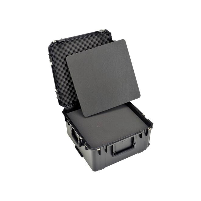 SKB - iSeries 2222-12 - Wasserdichter Koffer - Schwarz - Mit Würfelschaumstoff