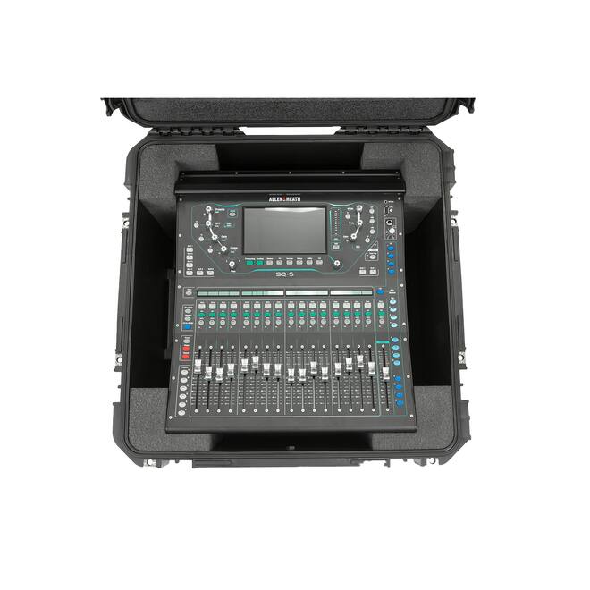 SKB - iSeries 3i-2222-12 - Wasserdichter Koffer - Schwarz - Allen & Heath SQ5 Mixer Einlage