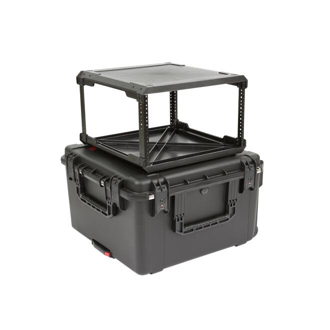 SKB - iSeries 2424-14 - Wasserdichter Koffer - Schwarz - Herausnehmbares 6U Tiefes Rack