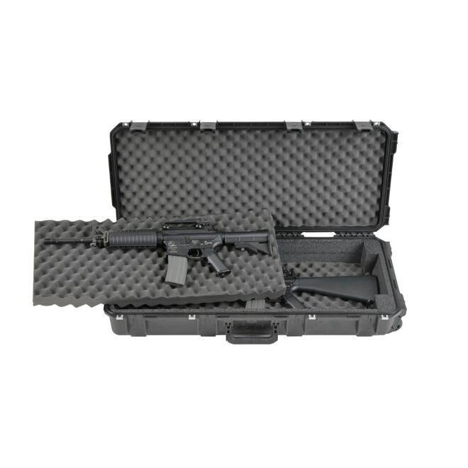 SKB - iSeries 3614-6 - Wasserdichter Koffer - Schwarz - Doppelte M4/Kurzwaffen Einlage