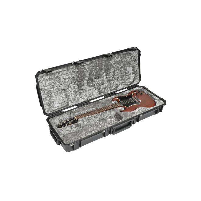 SKB - iSeries 4214-6 - Wasserdichter Koffer - Schwarz - Style Gitarren Einlage