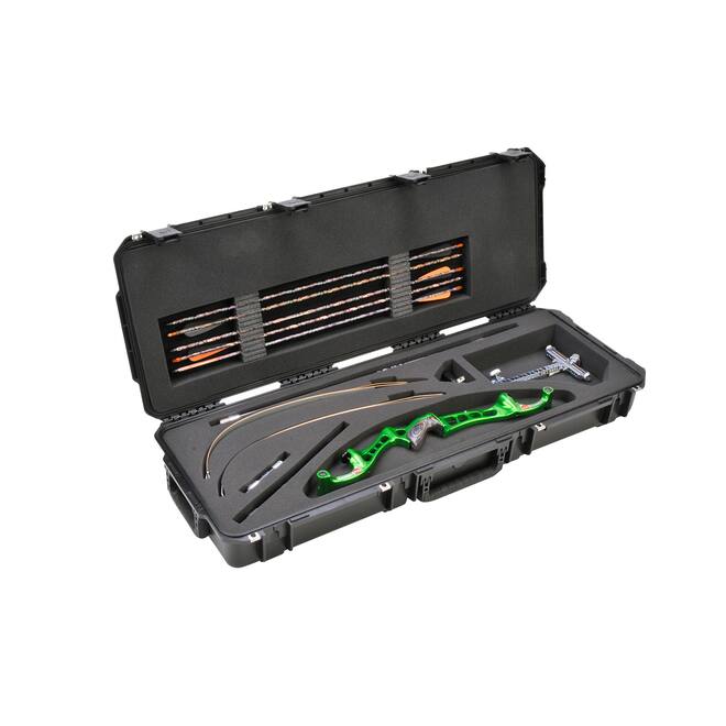 SKB - iSeries 3i-4214-5 - Wasserdichter Koffer - Schwarz - Recurve Bogen Einlage