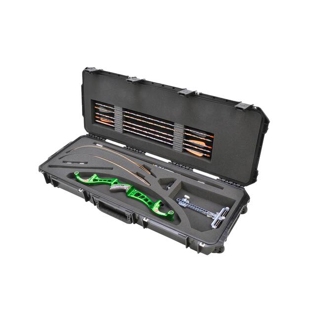 SKB - iSeries 3i-4214-5 - Wasserdichter Koffer - Schwarz - Recurve Bogen Einlage