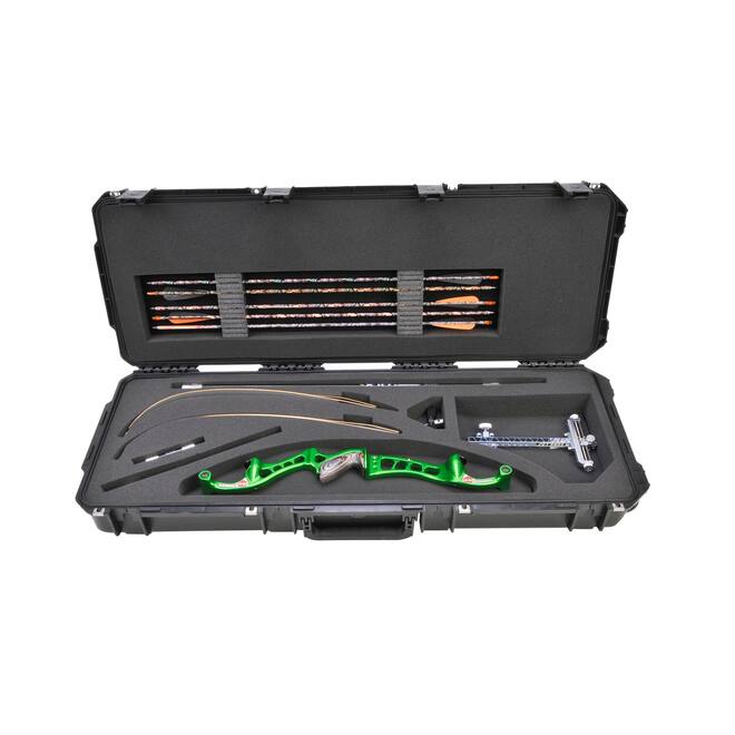 SKB - iSeries 3i-4214-5 - Wasserdichter Koffer - Schwarz - Recurve Bogen Einlage