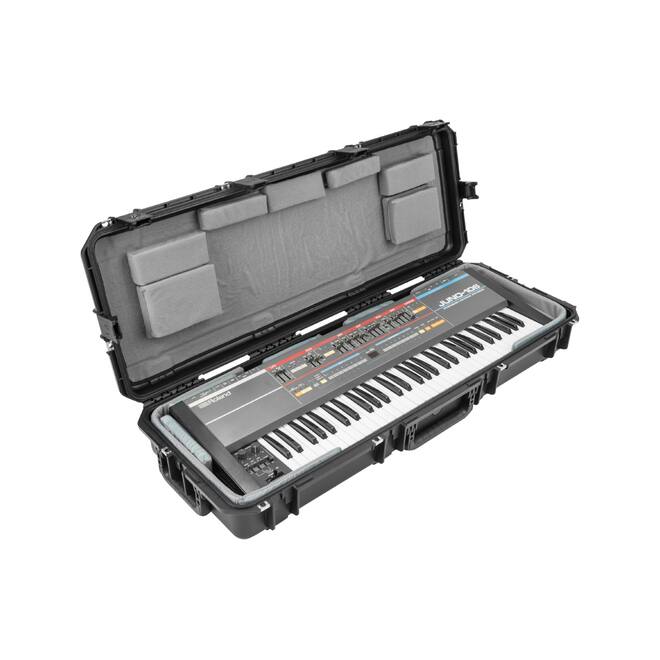 SKB - iSeries 4214-5 - Wasserdichter Koffer - Schwarz - Schmales 61-Tasten-Keyboard Einlage