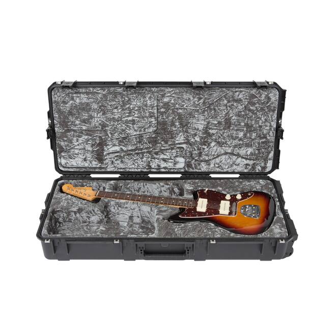 SKB - iSeries 4217-30 - Wasserdichter Koffer - Schwarz - Jaguar/Jazzmaster Gitarren Einlage