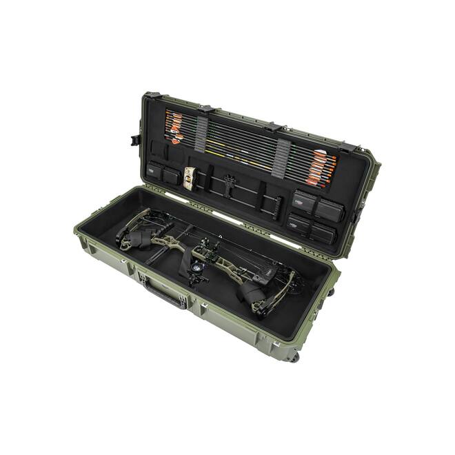 SKB - iSeries 3i-4217-7 - Wasserdichter Koffer - Mathews® Deluxe Large Parallel Limb Bogen Einlage - Grün