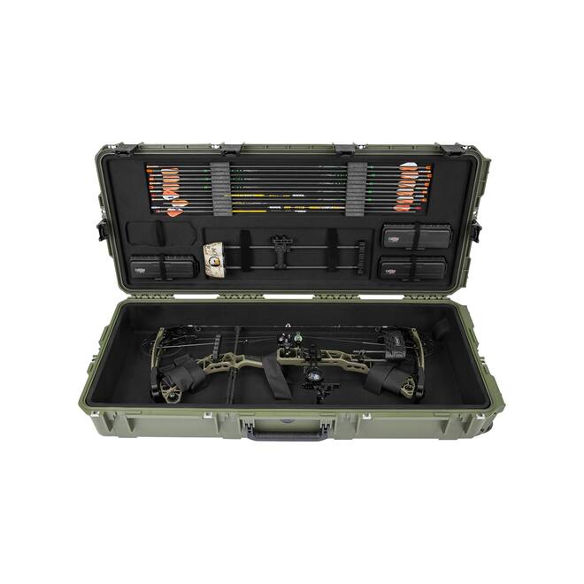 SKB - iSeries 3i-4217-7 - Wasserdichter Koffer - Mathews® Deluxe Large Parallel Limb Bogen Einlage - Grün