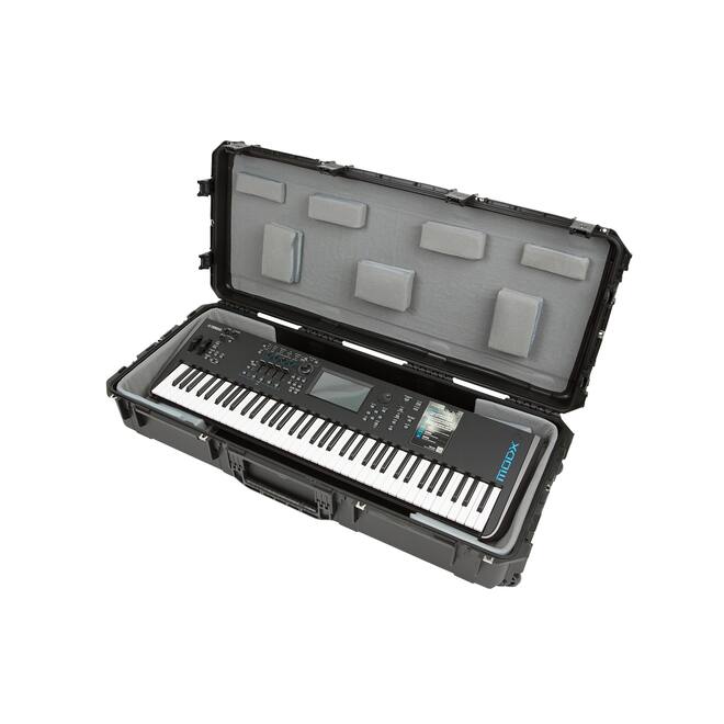 SKB - iSeries 3i-4719-8 - Wasserdichter Koffer - Schwarz - 61-Tasten Breites Keyboard Think Tank Trennwände Innenraum