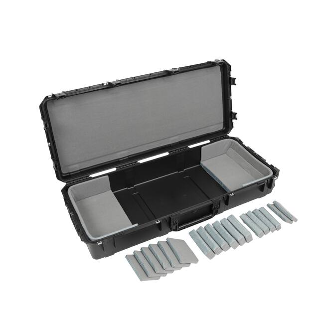 SKB - iSeries 3i-4719-8 - Wasserdichter Koffer - Schwarz - 61-Tasten Breites Keyboard Think Tank Trennwände Innenraum