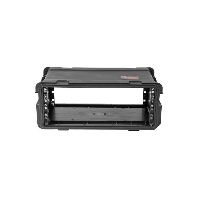 SKB - 4U Injektionsgeformtes - 28 cm Tief Rack - mit Rollen und Griff