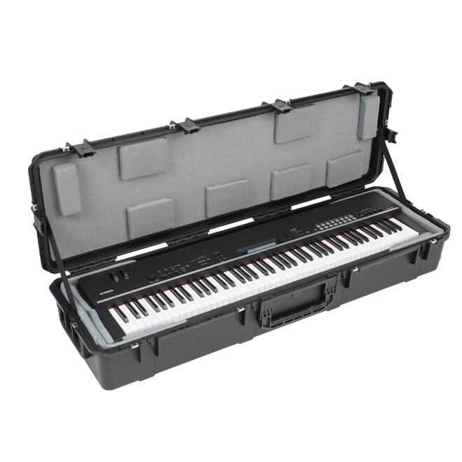 SKB - iSeries 3i-5616-9 - Wasserdichter Koffer - Schwarz - 88-Tasten Schmal Keyboard Think Tank Trennwände Innenraum