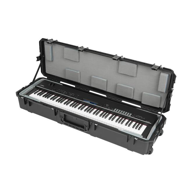 SKB - iSeries 3i-5616-9 - Wasserdichter Koffer - Schwarz - 88-Tasten Schmal Keyboard Think Tank Trennwände Innenraum