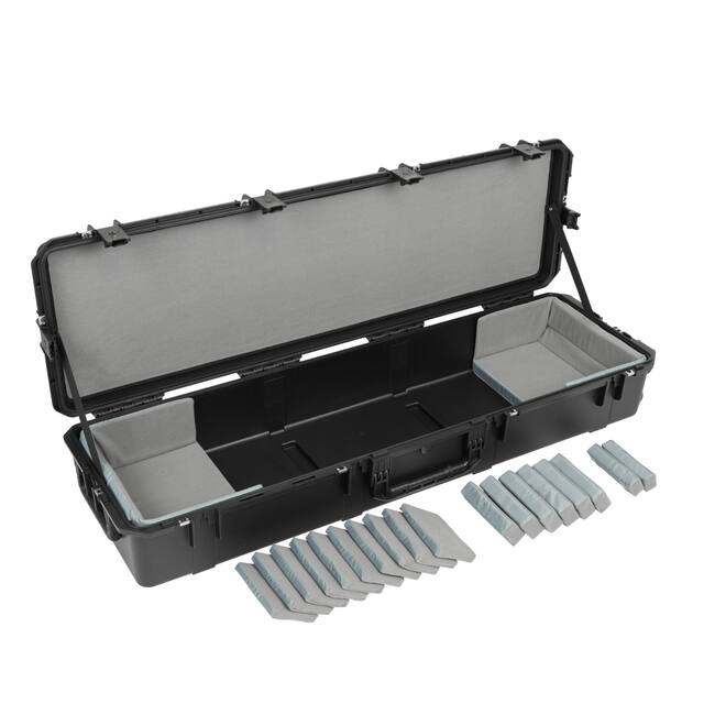 SKB - iSeries 3i-5616-9 - Wasserdichter Koffer - Schwarz - 88-Tasten Schmal Keyboard Think Tank Trennwände Innenraum