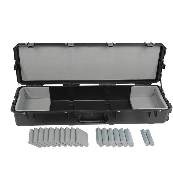 SKB - iSeries 3i-5616-9 - Wasserdichter Koffer - Schwarz - 88-Tasten Schmal Keyboard Think Tank Trennwände Innenraum