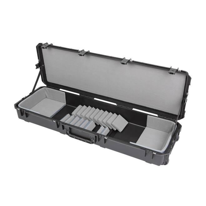 SKB - iSeries 3i-6018-8 - Wasserdichter Koffer - Schwarz - 88-Tasten Keyboard Think Tank Trennwände Innenraum
