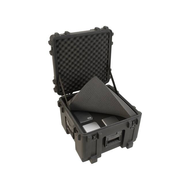 SKB - rSeries 1919-14 - Wasserdichter Koffer - Schwarz - mit Rollen - Mit Würfelschaumstoff