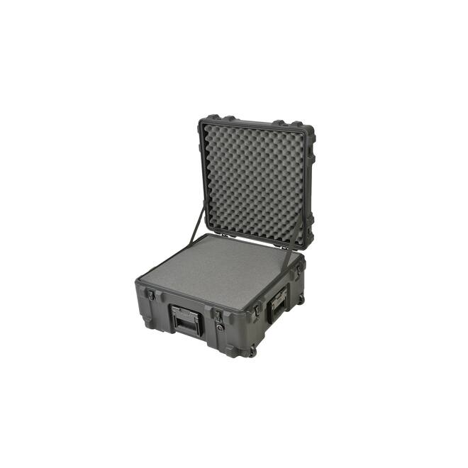 SKB - rSeries 3R-2222-12 - Wasserdichter Koffer - Schwarz - Würfelschaumstoff - mit Rollen