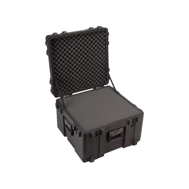 SKB - rSeries 3R-2423-17 - Wasserdichter Koffer - Schwarz - mit Rollen - Würfelschaumstoff