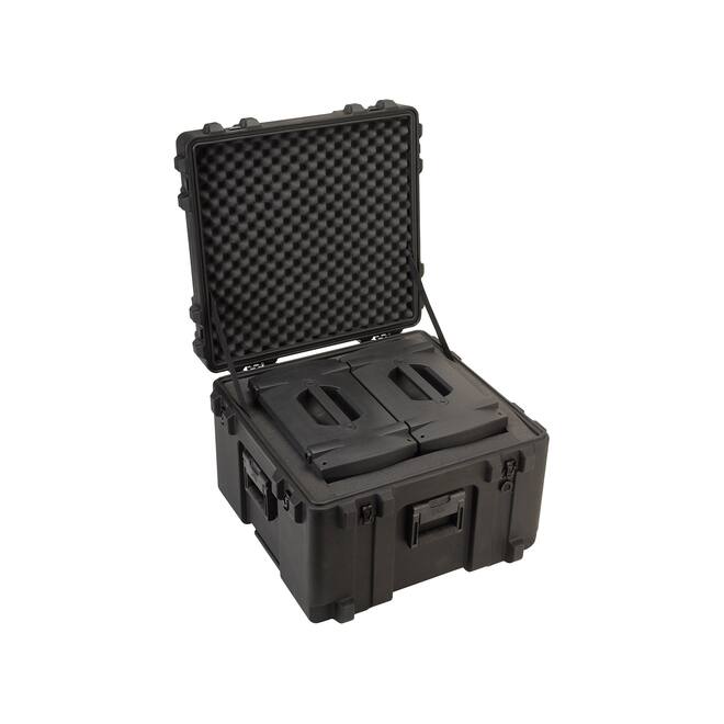 SKB - rSeries 3R-2423-17 - Wasserdichter Koffer - Schwarz - mit Rollen - Würfelschaumstoff