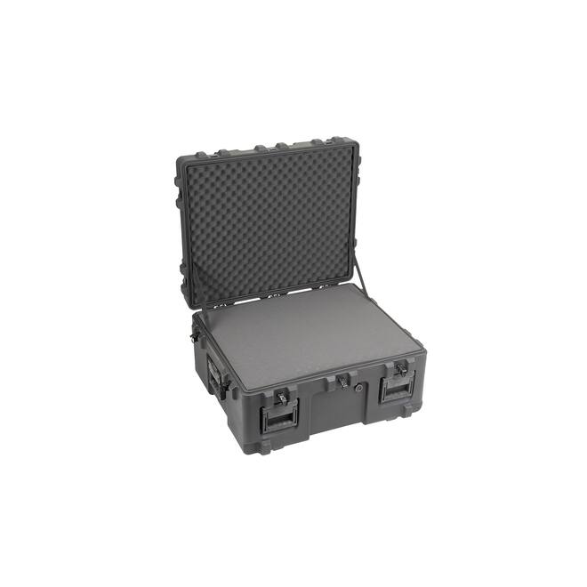SKB - rSeries 3R-3025-15 - Wasserdichter Koffer - Schwarz - mit Rollen - Würfelschaumstoff