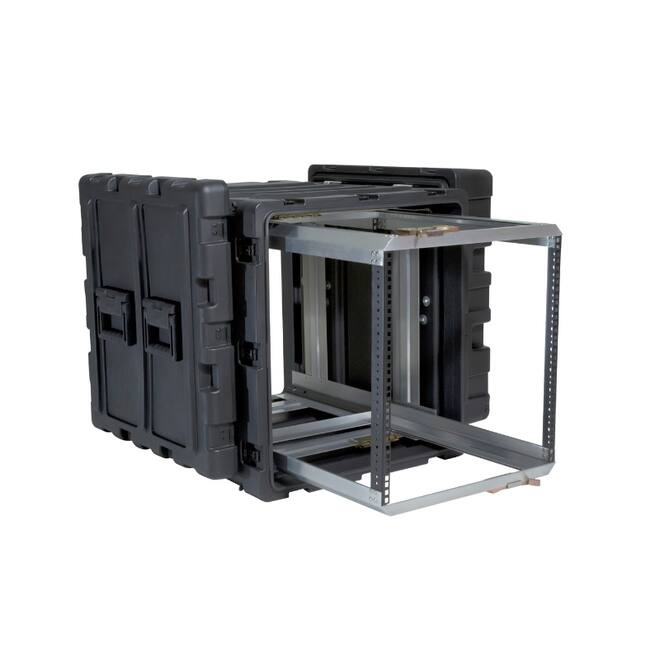SKB - 3RR Serie - 11U Herausnehmbares Shock Rack - Schwarz - 24-Zoll Tief
