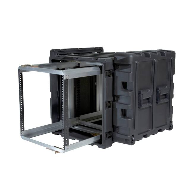 SKB - 3RR Serie - 11U Herausnehmbares Shock Rack - Schwarz - 24-Zoll Tief