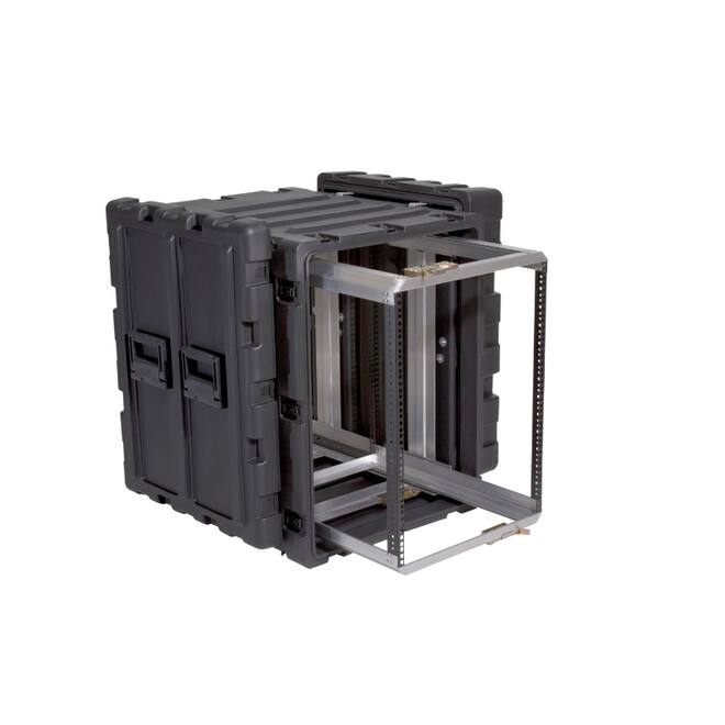 SKB - 3RR Serie - 14U Herausnehmbares Shock Rack - Schwarz - 24-Zoll Tief