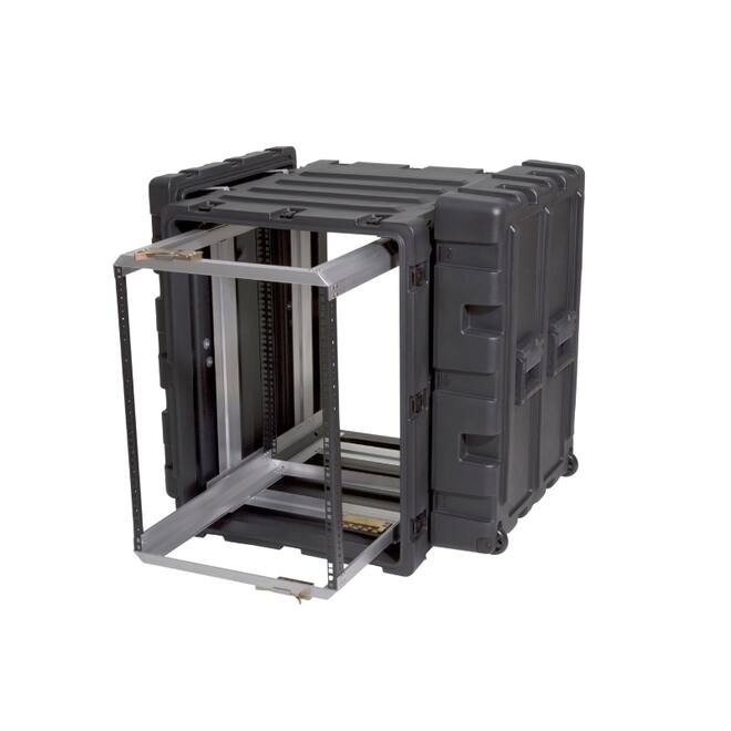 SKB - 3RR Serie - 14U Herausnehmbares Shock Rack - Schwarz - 24-Zoll Tief