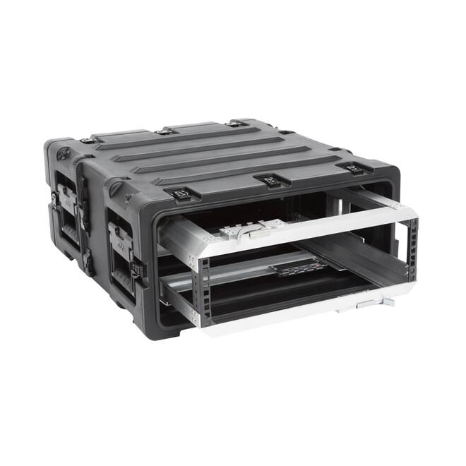 SKB - 3RR Serie - 3U Herausnehmbares Shock Rack - Schwarz - 20-Zoll Tief