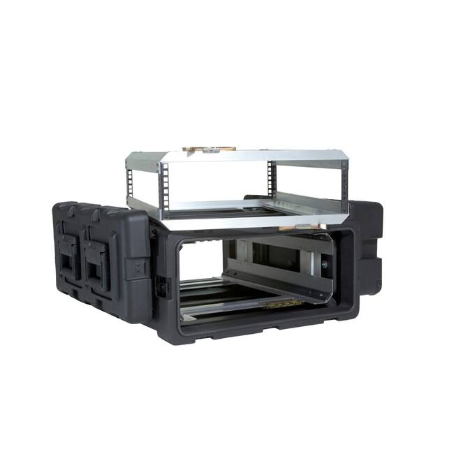 SKB - 3RR Serie - 3U Herausnehmbares Shock Rack - Schwarz - 24-Zoll Tief